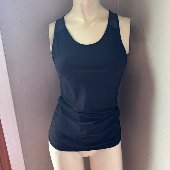 lululemon athletica Tops - Lululemon racer back black tank top size small